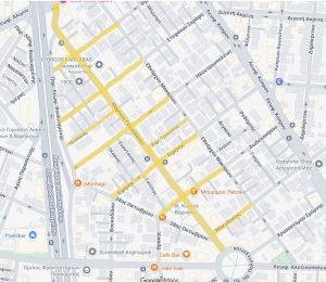 Ο χάρτης των κυκλοφοριακών ρυθμίσεων