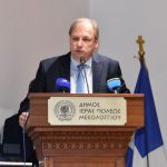 Ο Δήμαρχος Βύρωνα Αλέξης Σωτηρόπουλος στην τελετή αδελφοποίησης