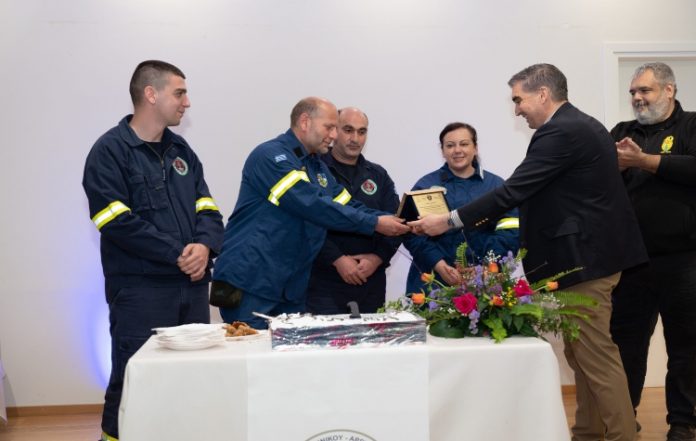 Κοπή πίτας για τους εθελοντές του Δήμου Ελληνικού-Αργυρούπολης