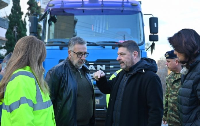 Αυτοψία Ν. Χαρδαλιά στο ρέμα Πικροδάφνης: Σε εξέλιξη παρεμβάσεις για την αντιπλημμυρική προστασία