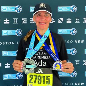 Η δρομέας - ακτιβίστρια , Ιδρύτρια και Πρόεδρος του Race For Autism GR, Άδα Σταματάτου