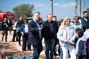 Ο Γρηγόρης Κωνσταντέλλος συμμετείχε ενεργά στη δράση αναδάσωσης την Κυριακή 8 Μαρτίου 2026