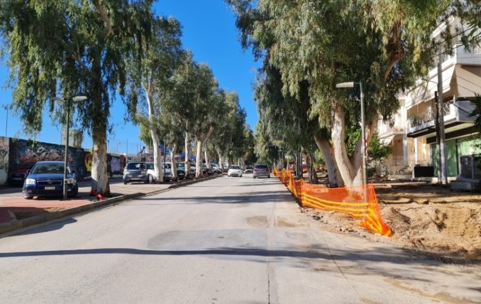 Ξεκίνησε η ανακατασκευή και ασφαλτόστρωση της οδού Ήρωος Μάτση