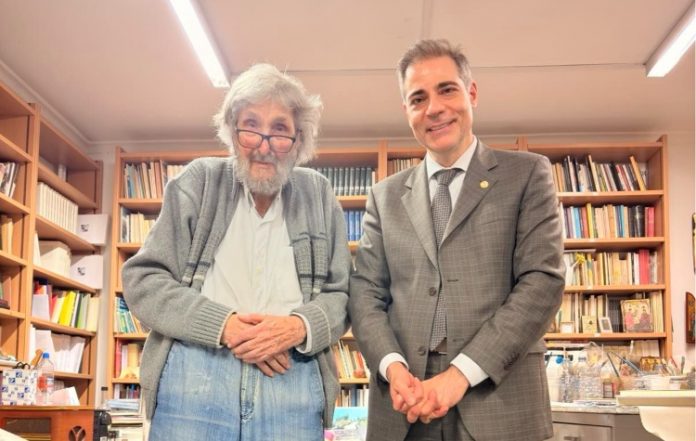 Τον «μεγάλο Δάσκαλο» Σωτήρη Σόρογκα συνάντησε ο Ανδρέας Κονδύλης