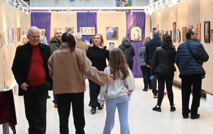 Μουσική και αγιογραφία ενώθηκαν στο Δημαρχείο Καισαριανής