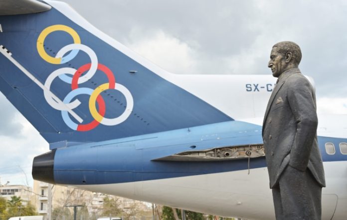 Αποκαλυπτήρια του ανδριάντα του Αριστοτέλη Ωνάση