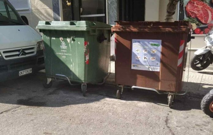 Δάφνη - Υμηττός: «Φρένο» στους καφέ κάδους ελλείψει οδηγών