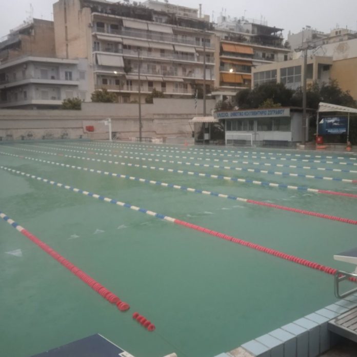 Κλείνει λόγω λασποβροχής το Κολυμβητήριο στα Ιλίσια