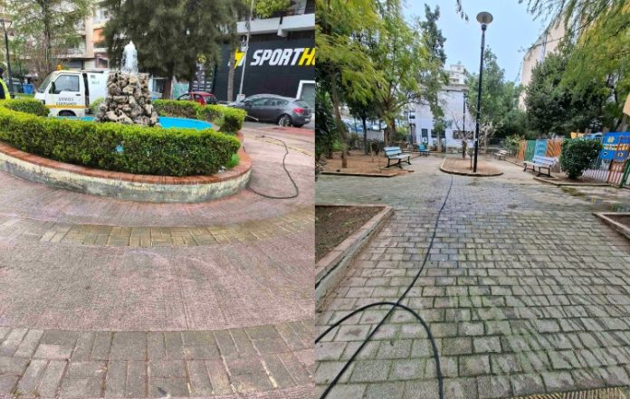 Συνεχίζονται οι καθαρισμοί στις γειτονιές του Ζωγράφου