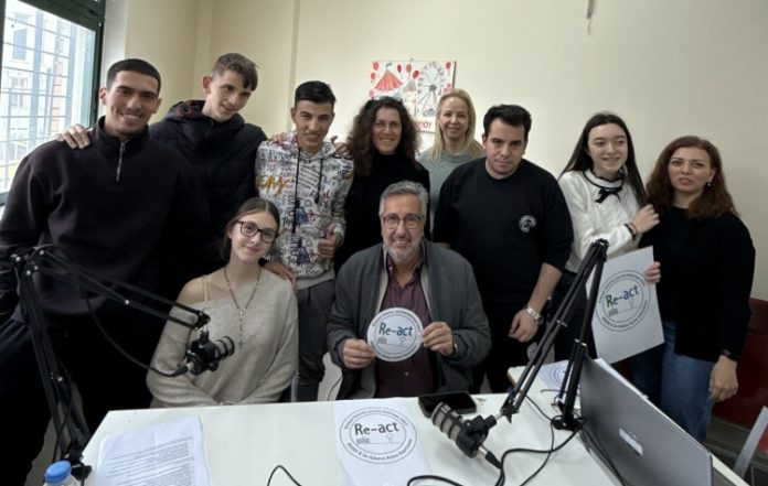 Ευρωπαϊκή διάκριση για το podcast της ομάδας Re-Act στο European School Radio 2025-2026