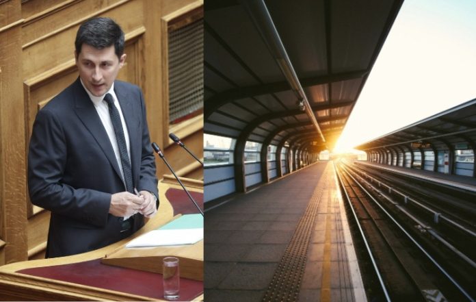 Βουλή: Ερώτηση Χρηστίδη καθυστερήσεις στη Γραμμή 4 του Μετρό - Στο επίκεντρο οι επεκτάσεις στον Νότιο Τομέα