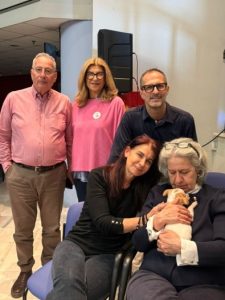 Παρούσα και η αντιδήμαρχος Βρεφονηπιακών Σταθμών και Δημοτικών Βιβλιοθηκών Μαίρη Τρύφων