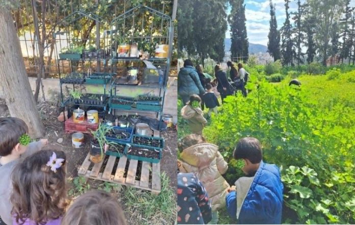 Από τον κήπο στην τέχνη: Παιδιά γνωρίζουν τη φύση στη Σχολή Ντάνκαν