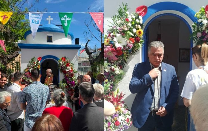 Ξανά ανοιχτό το παρεκκλήσι του Αγίου Γεωργίου Κυνοσάργους μετά την αποκατάσταση ζημιών