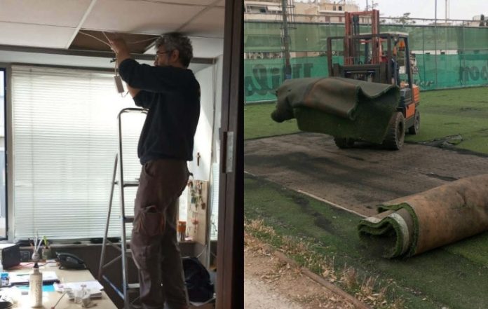 Εργασίες αναβάθμισης στους αθλητικούς χώρους του Ζωγράφου