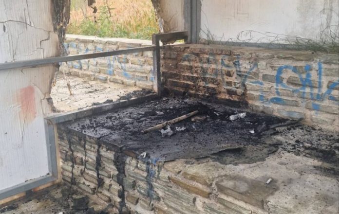 Εμπρησμός στον λόφο Πανί