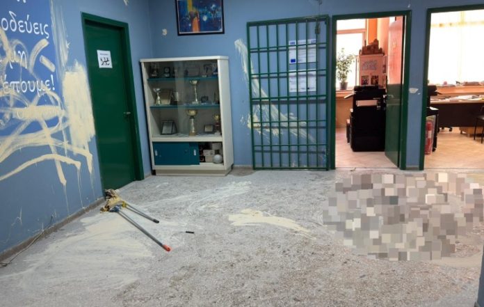 Θύμα βανδαλισμών το 1ο Λύκειο Αργυρούπολης